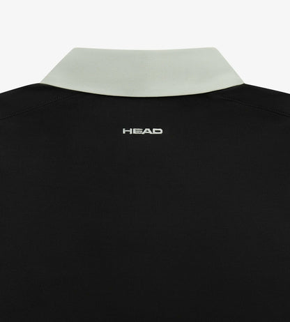 Head Golf Contrast Polo - Black