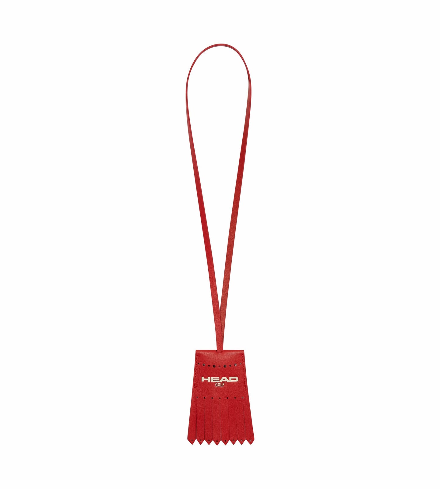 Head Golf Kiltie Keychain - Red-Cactus