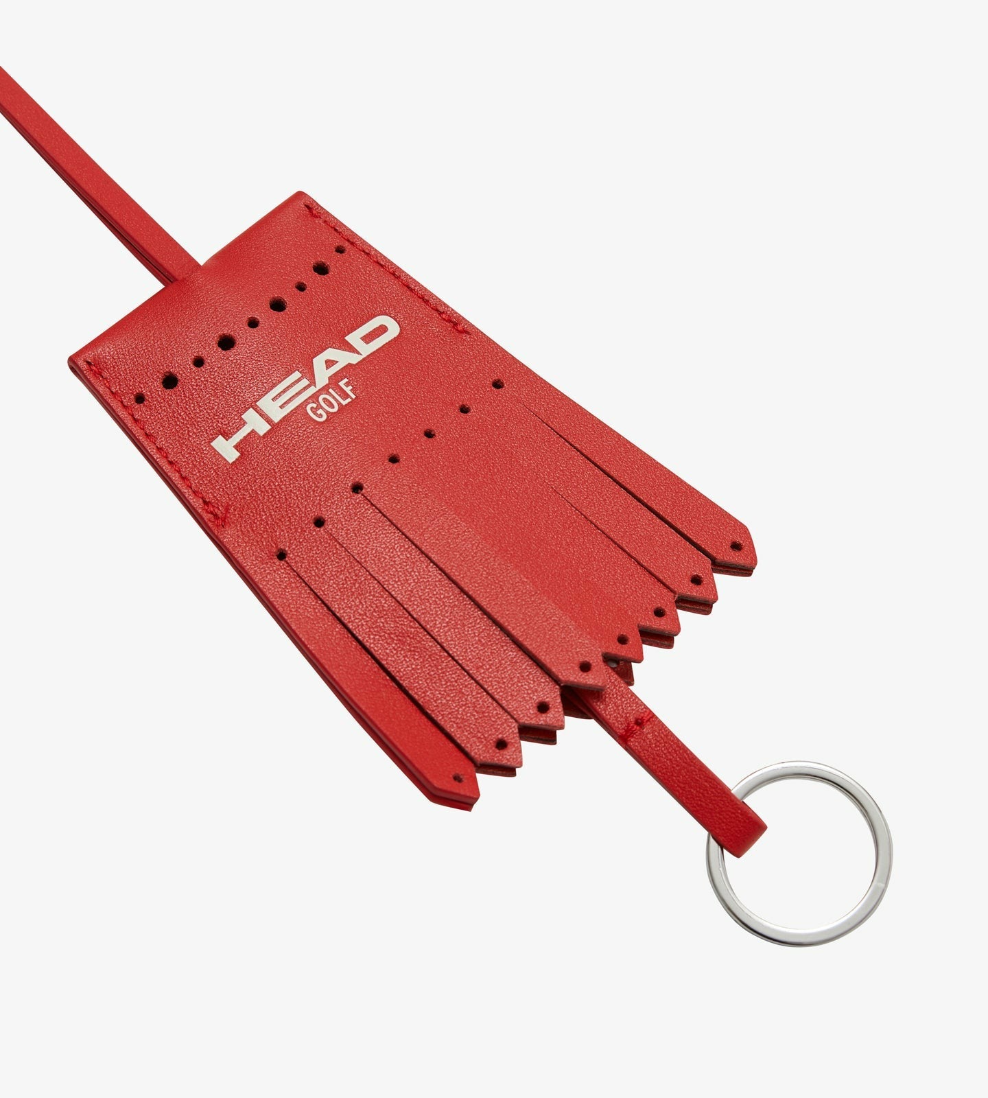 Head Golf Kiltie Keychain - Red-Cactus